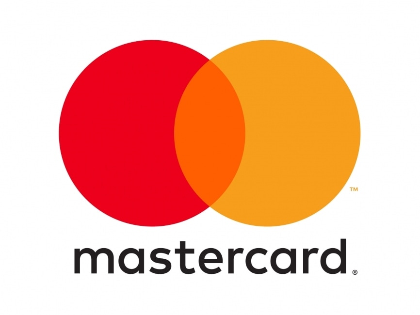 Mastercard logo representing secure digital payments for business card subscriptions and smart