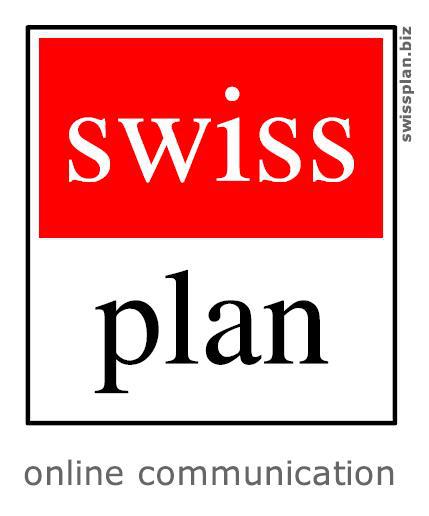 Swiss Plan logo – a digital communication and online strategy company.
